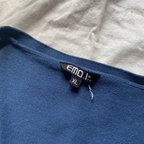 argyle button up cardigan sweater - Picture 6 of 6